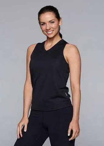 Aussie Pacific Ladies Botany Singlet 2107 Metro Workwear.